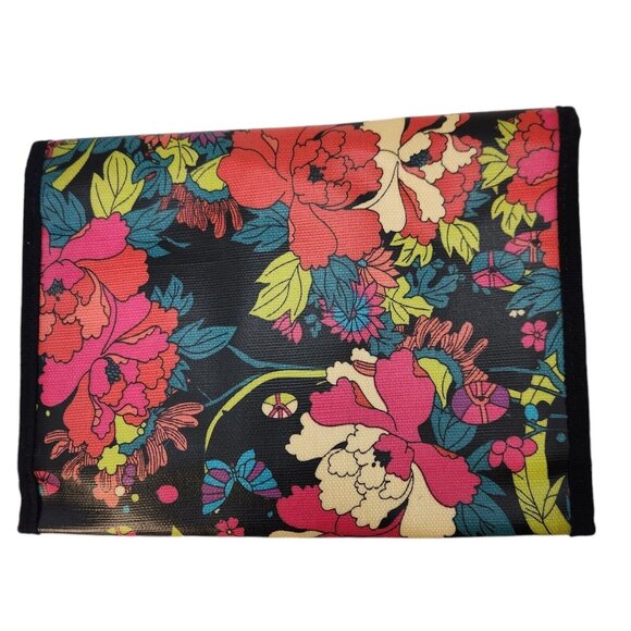 Sakroots Jewelry Travel Roll Organizer and Butterfly Key Chain Colorful Floral - Picture 5 of 6